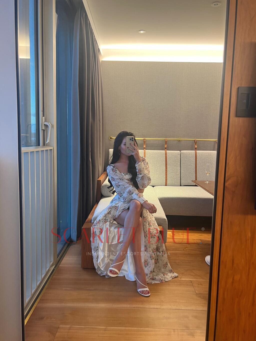 Irina Slovak independent private escort touring Scarlet Blue