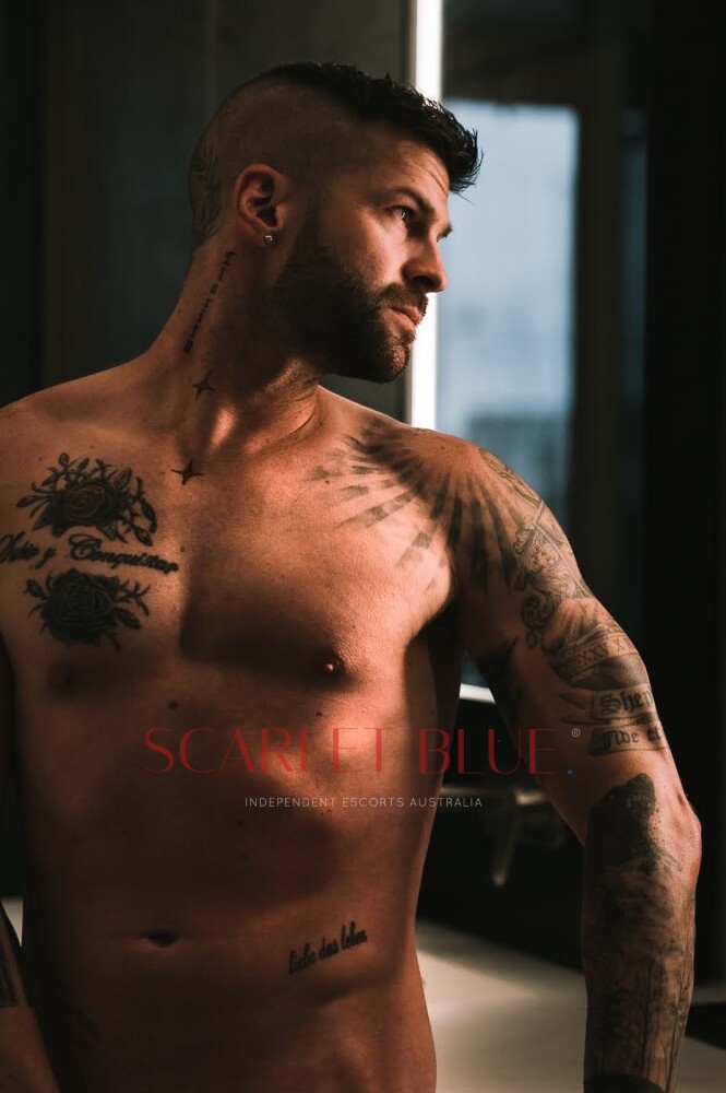 Clients favourite image for the review of Lucian Blake - Melbourne Escort