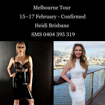 Sydney, Brisbane, Gold Coast, Melbourne, Canberra Escort - Heidi Brisbane