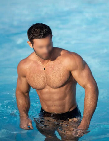 Muscular male escort - Daniele Italy Man coming soon to Melbourne