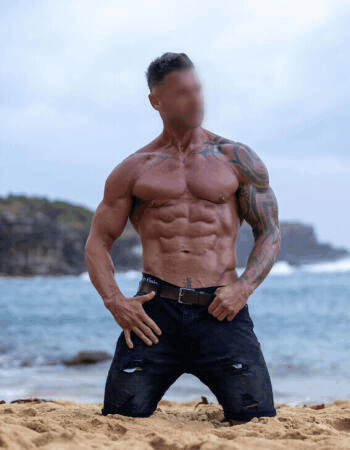 Sydney independent private male escort - Calvin Carter
